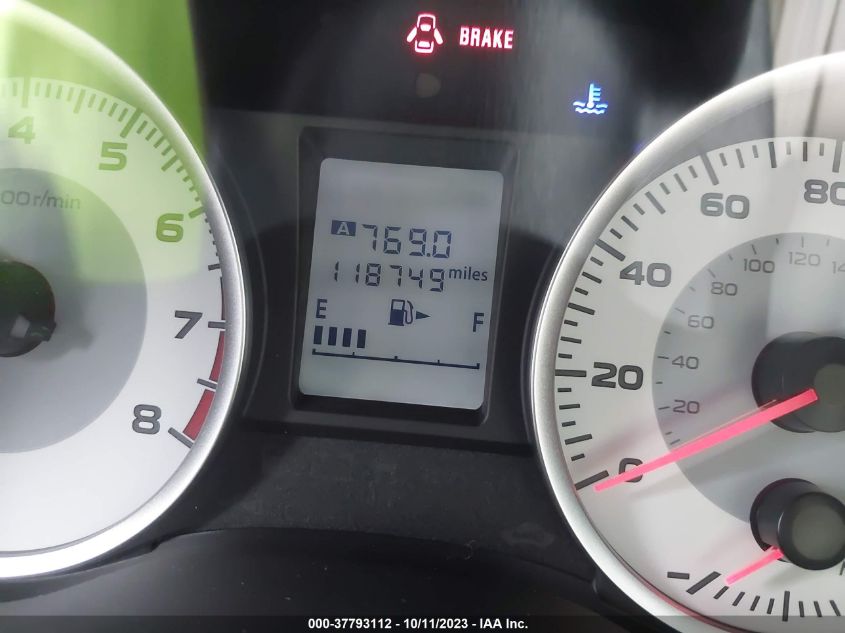 2013 SUBARU IMPREZA WAGON 2.0I SPORT PREMIUM - JF1GPAL64D1842703