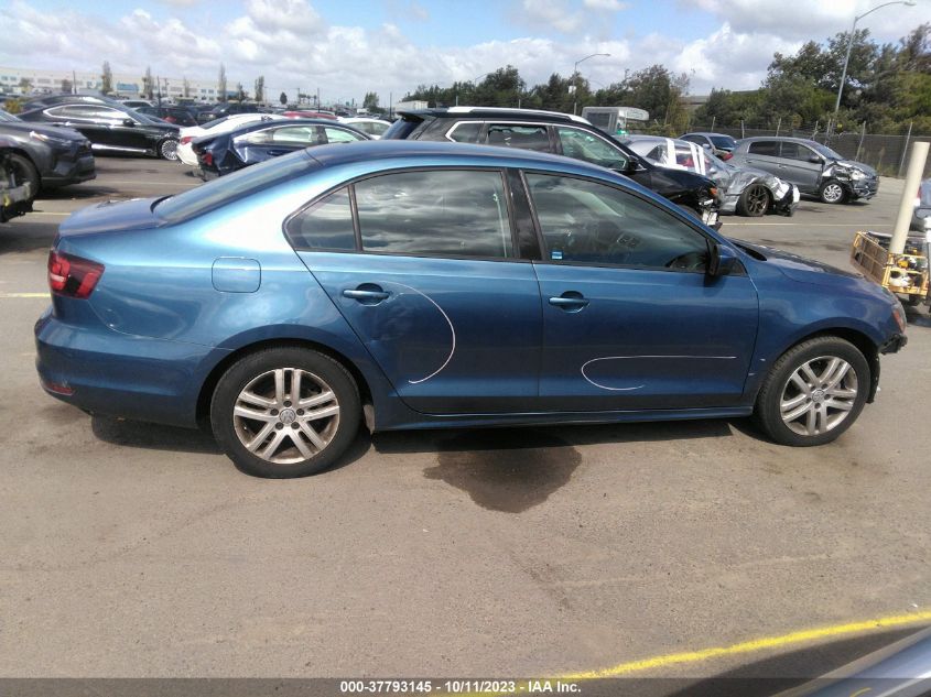2018 VOLKSWAGEN JETTA 1.4T S - 3VW2B7AJ8JM252013