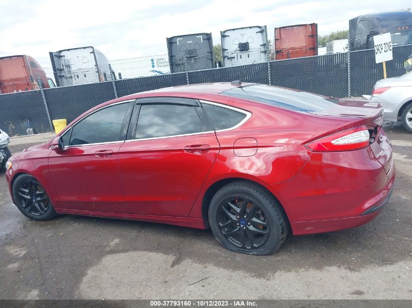 2016 FORD FUSION SE - 3FA6P0HD1GR380186