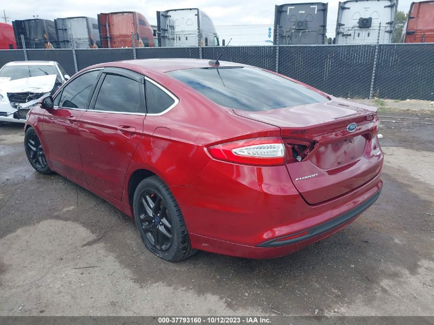 2016 FORD FUSION SE - 3FA6P0HD1GR380186