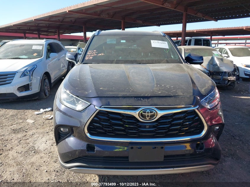 VIN 5TDFZRBH0LS054455 2020 TOYOTA HIGHLANDER PLATINUM