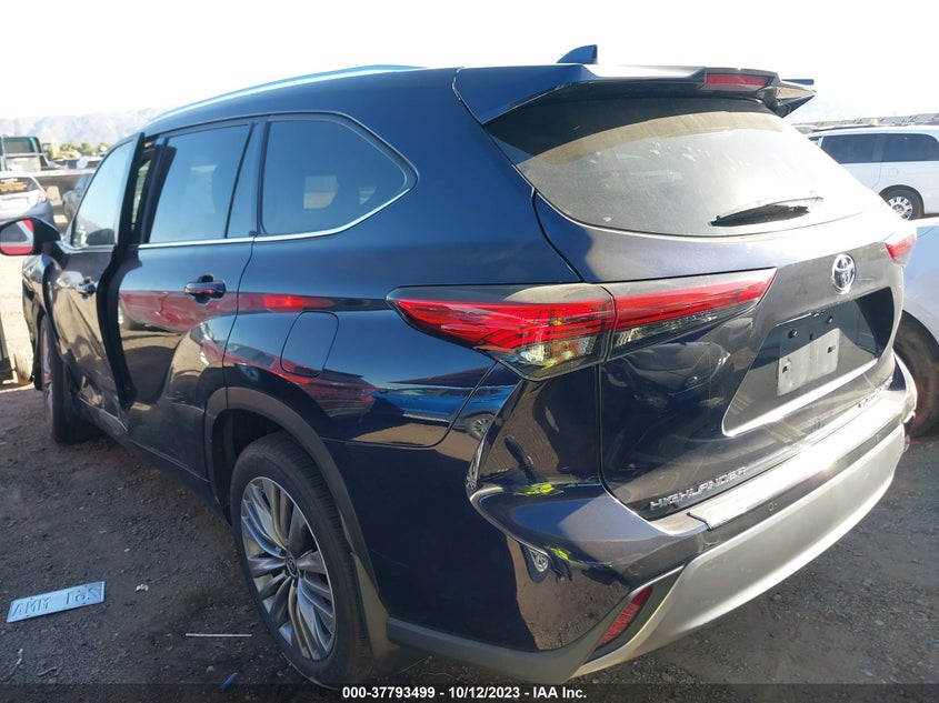 VIN 5TDFZRBH0LS054455 2020 TOYOTA HIGHLANDER PLATINUM