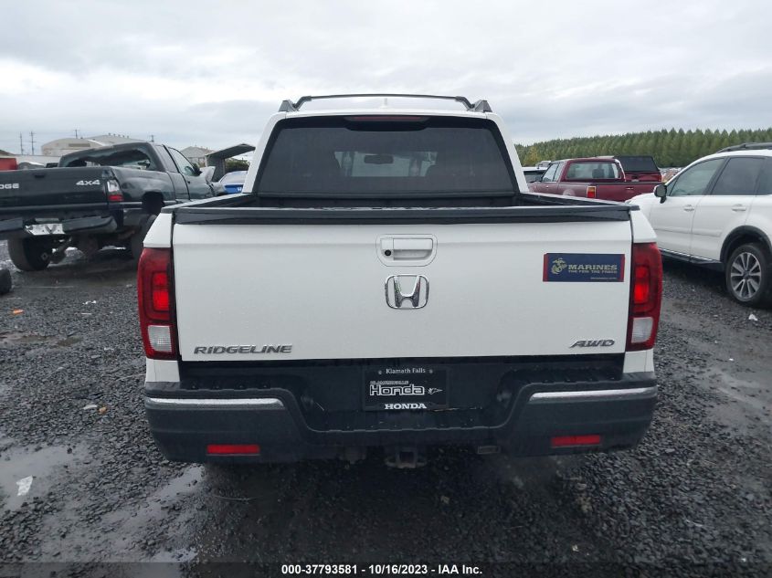 2017 HONDA RIDGELINE RTL-T - 5FPYK3F60HB030856