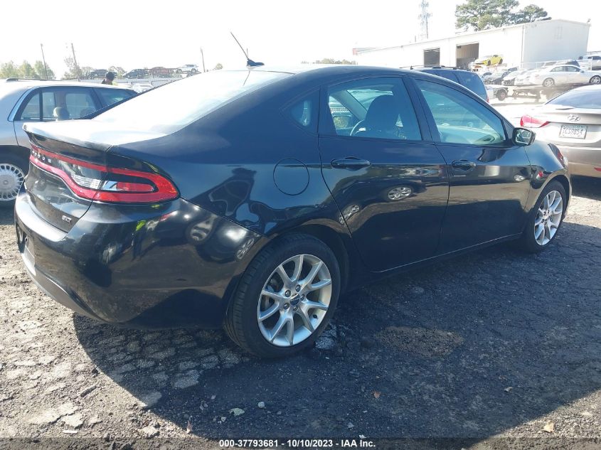 2013 DODGE DART SXT - 1C3CDFBA6DD185071