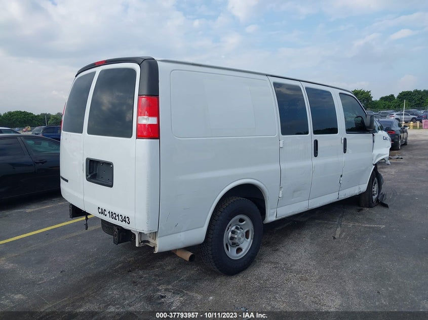 VIN 1GCWGAFP5K1280964 2019 CHEVROLET EXPRESS CARGO VAN