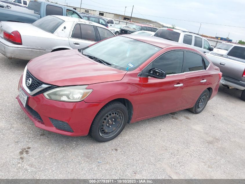 2016 NISSAN SENTRA SR/SL/S/SV/FE+ S - 3N1AB7AP4GY242778