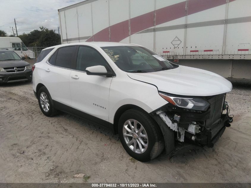 2021 CHEVROLET EQUINOX LT - 3GNAXJEV2MS146304