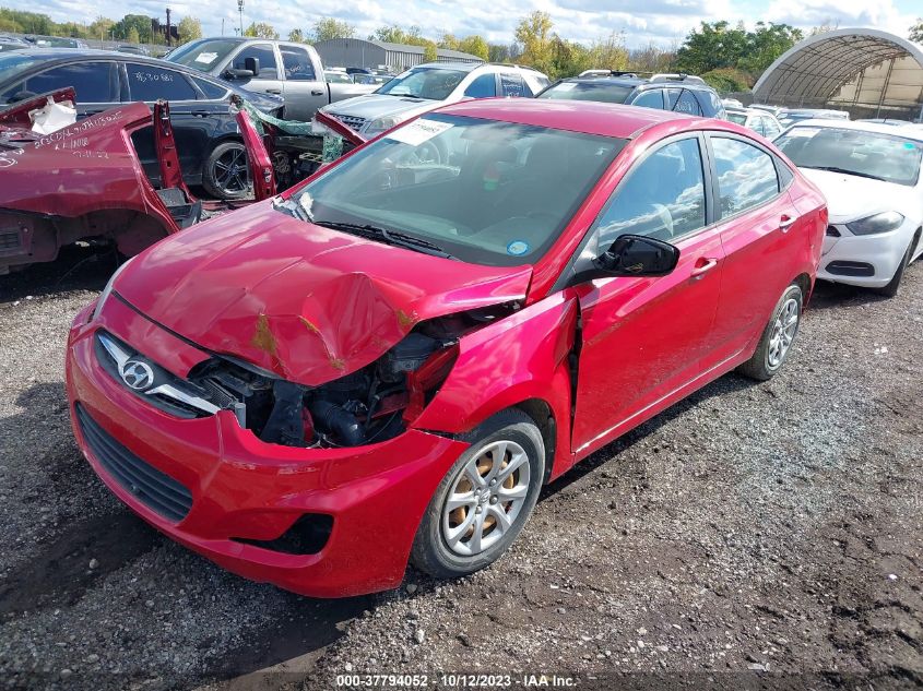 2014 HYUNDAI ACCENT GLS - KMHCT4AE1EU586919