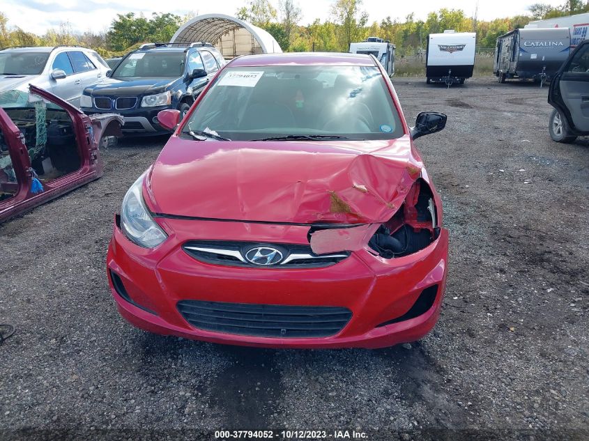 2014 HYUNDAI ACCENT GLS - KMHCT4AE1EU586919