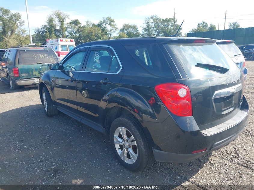 2014 CHEVROLET EQUINOX LS - 2GNALAEK6E6244351