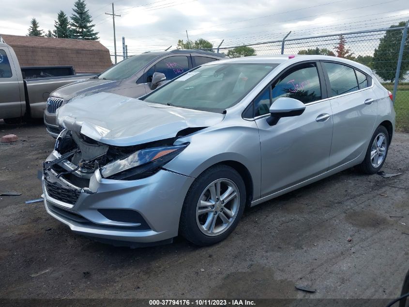 2017 CHEVROLET CRUZE LT - 3G1BE6SM5HS599164