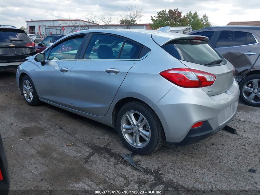 2017 CHEVROLET CRUZE LT - 3G1BE6SM5HS599164