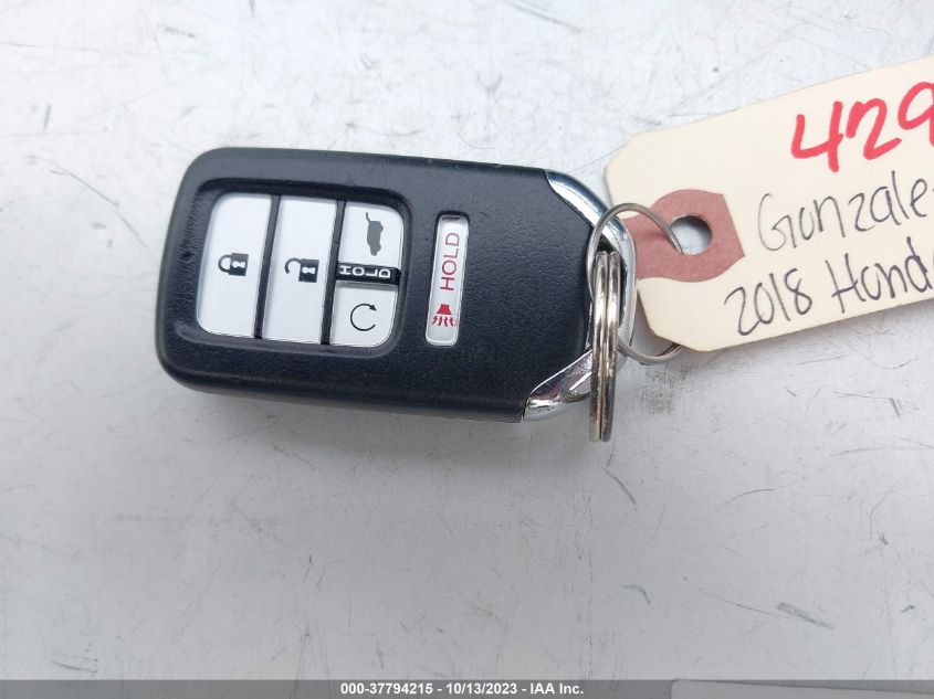 2018 HONDA CR-V EX-L - 7FARW1H81JE056641