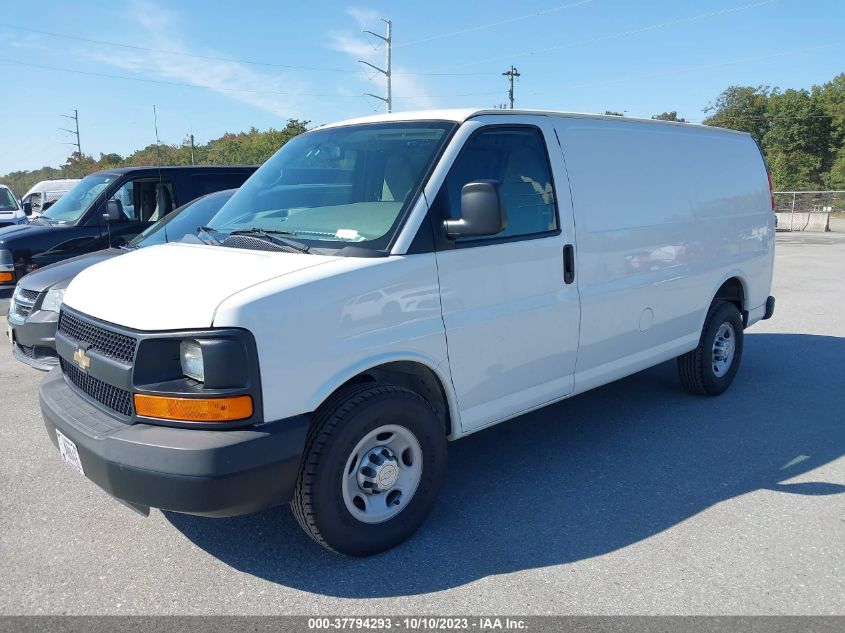 2014 CHEVROLET EXPRESS CARGO VAN - 1GCWGFFG5E1186360