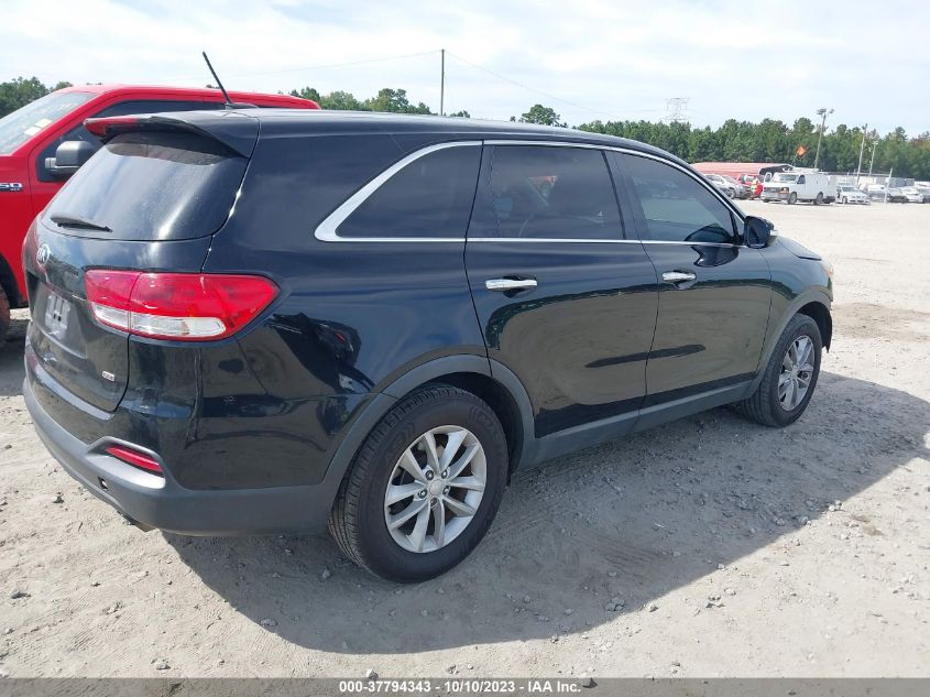 2016 KIA SORENTO L - 5XYPG4A3XGG049804