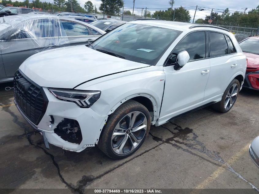 WA1EECF33N1136967 Audi Q3 S LINE PREMIUM PLUS 2