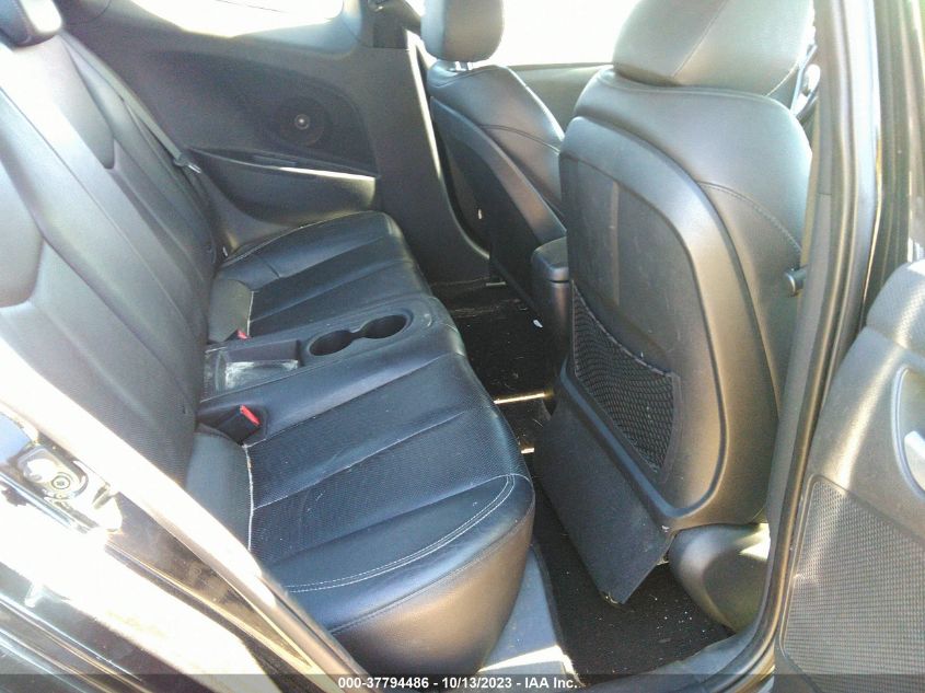 2013 HYUNDAI VELOSTER TURBO W/BLACK INT - KMHTC6AE1DU169178