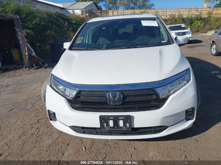 2021 HONDA ODYSSEY EX-L - 5FNRL6H72MB040090