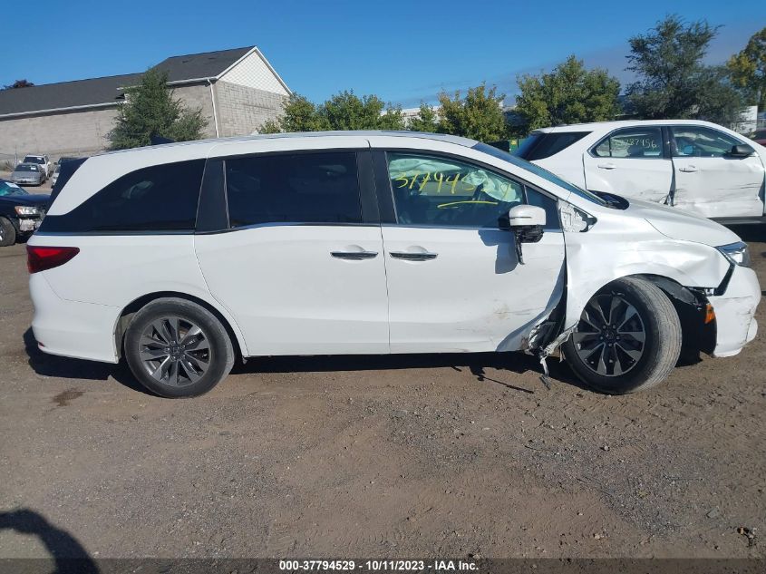 2021 HONDA ODYSSEY EX-L - 5FNRL6H72MB040090