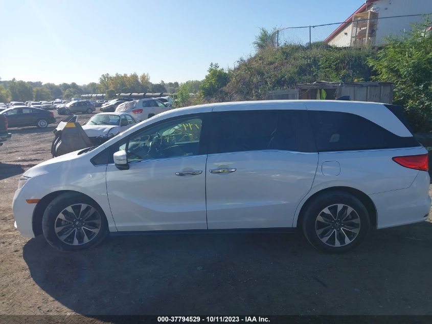 2021 HONDA ODYSSEY EX-L - 5FNRL6H72MB040090