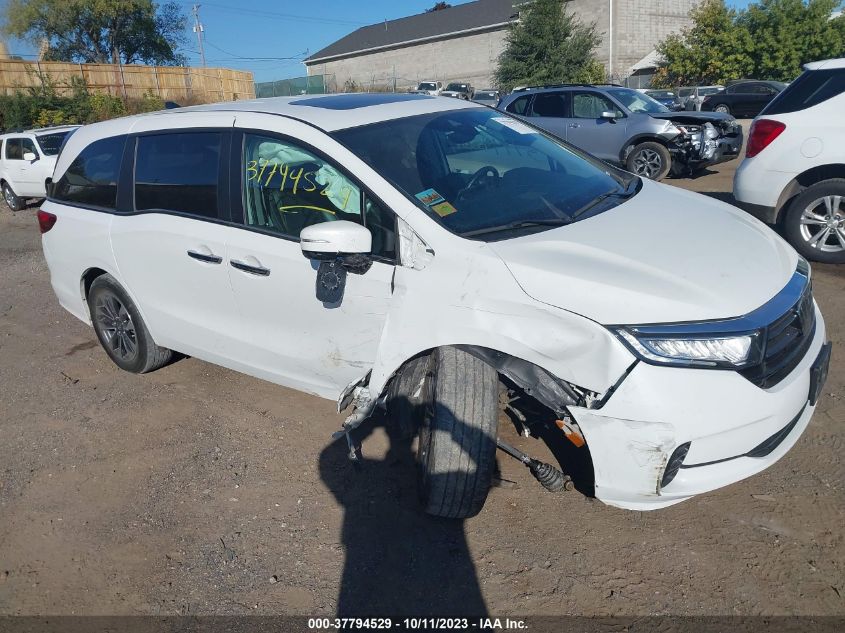 2021 HONDA ODYSSEY EX-L - 5FNRL6H72MB040090