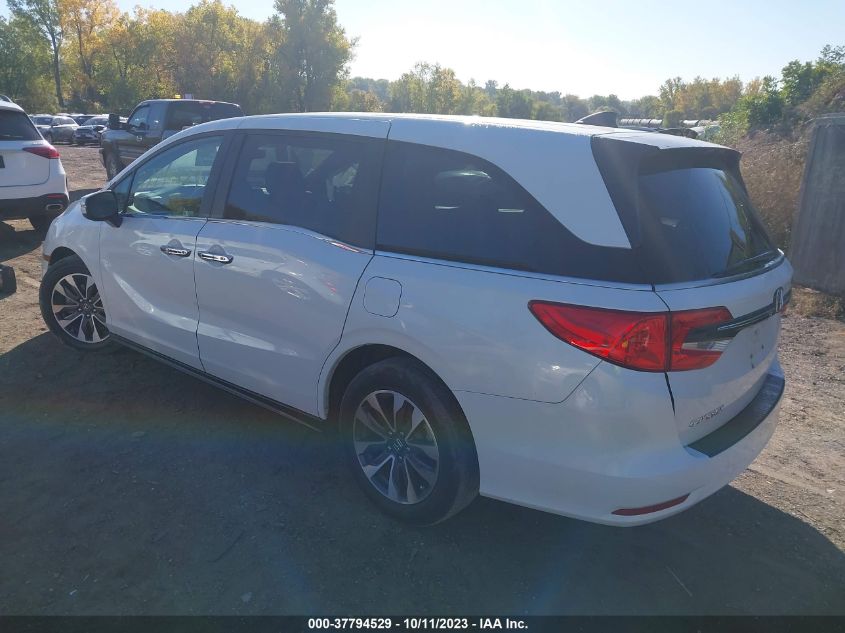 2021 HONDA ODYSSEY EX-L - 5FNRL6H72MB040090