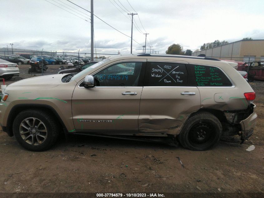 2014 JEEP GRAND CHEROKEE LIMITED - 1C4RJFBG5EC509329