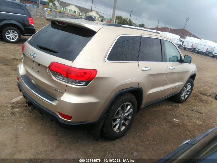 2014 JEEP GRAND CHEROKEE LIMITED - 1C4RJFBG5EC509329