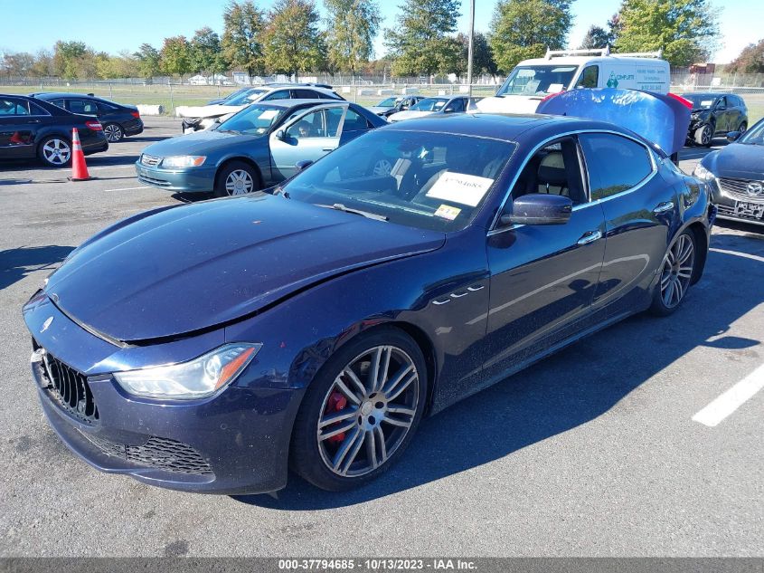 2015 MASERATI GHIBLI S Q4 - ZAM57RTAXF1136046