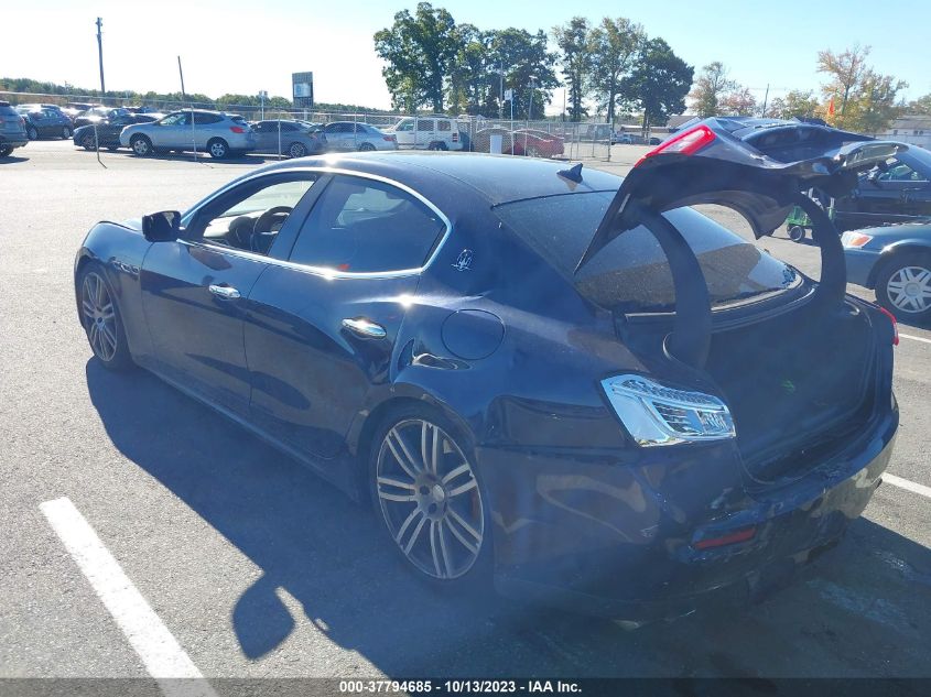 2015 MASERATI GHIBLI S Q4 - ZAM57RTAXF1136046