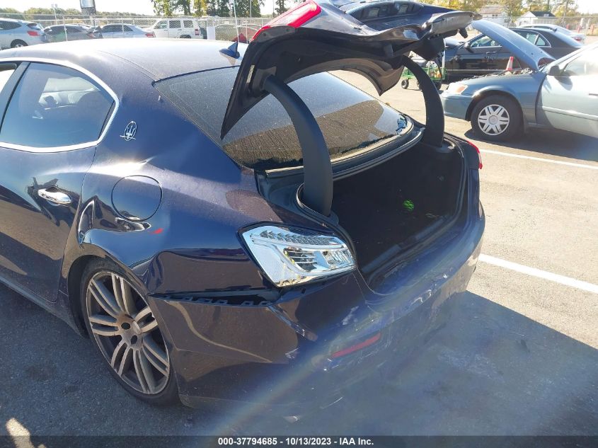 2015 MASERATI GHIBLI S Q4 - ZAM57RTAXF1136046