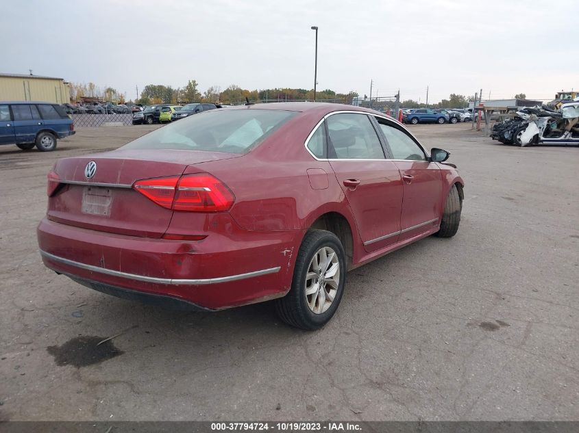 2016 VOLKSWAGEN PASSAT 1.8T S - 1VWAT7A30GC047340