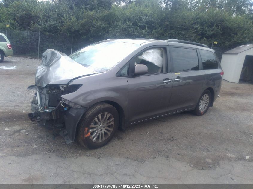 2014 TOYOTA SIENNA XLE - 5TDYK3DC1ES409650