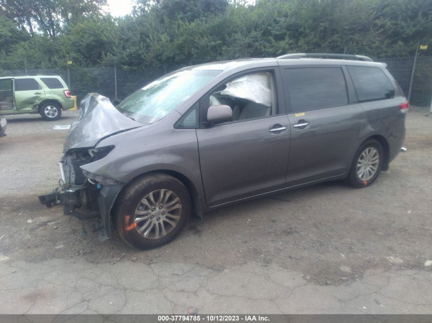 2014 TOYOTA SIENNA XLE - 5TDYK3DC1ES409650