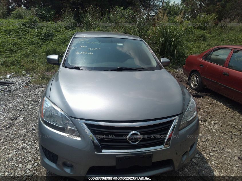 2013 NISSAN SENTRA SR - 3N1AB7AP1DL656318
