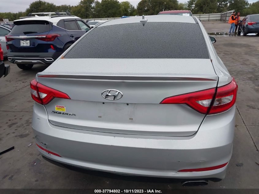 2016 HYUNDAI SONATA 2.4L - 5NPE24AF1GH410510