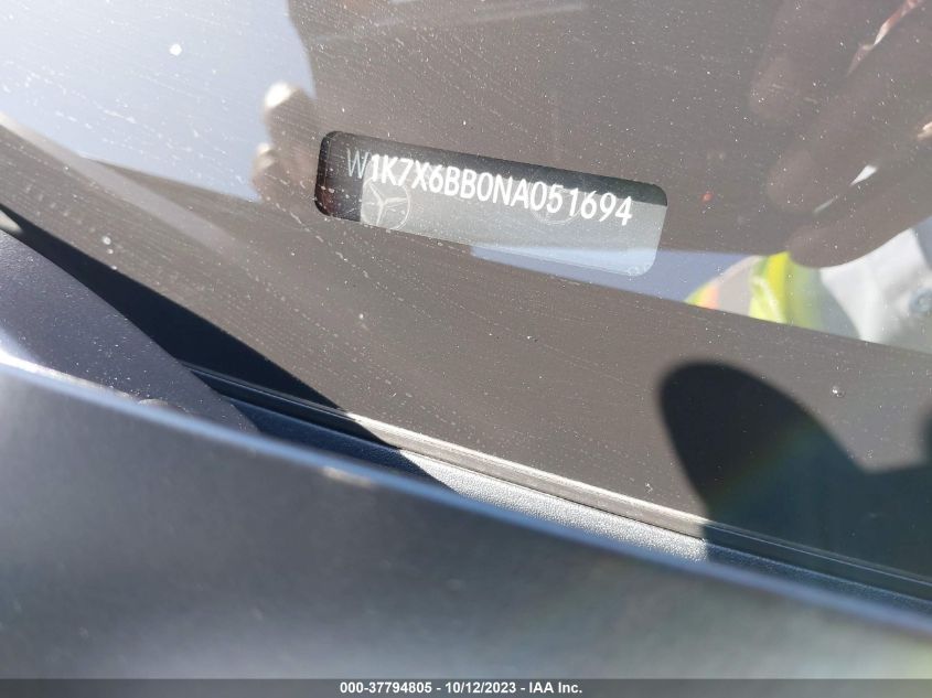 2022 MERCEDES-BENZ AMG GT 53 4-DOOR - W1K7X6BB0NA051694