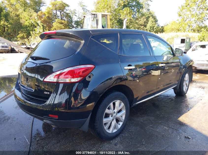 2014 NISSAN MURANO S - JN8AZ1MW8EW524942
