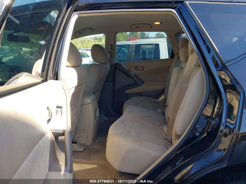 2014 NISSAN MURANO S - JN8AZ1MW8EW524942