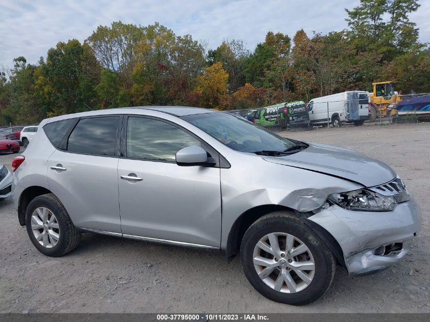 2014 NISSAN MURANO S/SV/SL/LE - JN8AZ1MU6EW409545