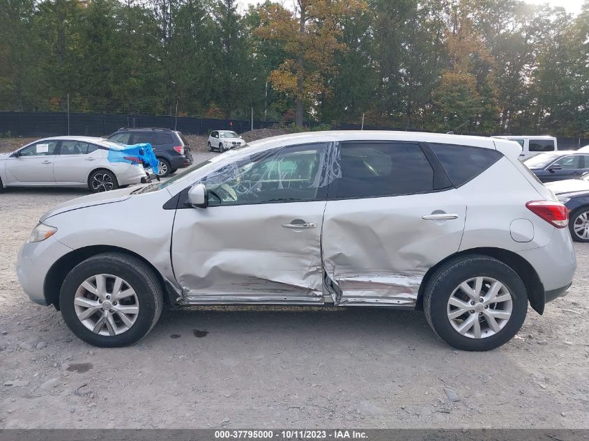 2014 NISSAN MURANO S/SV/SL/LE - JN8AZ1MU6EW409545