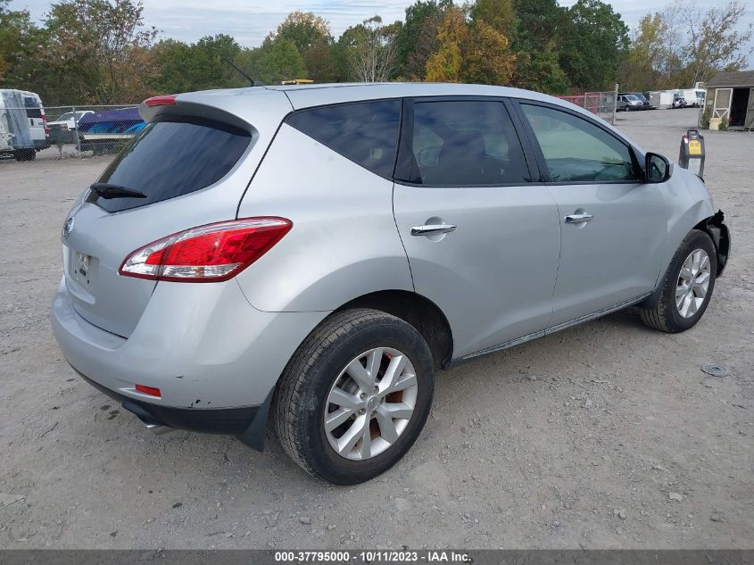 2014 NISSAN MURANO S/SV/SL/LE - JN8AZ1MU6EW409545
