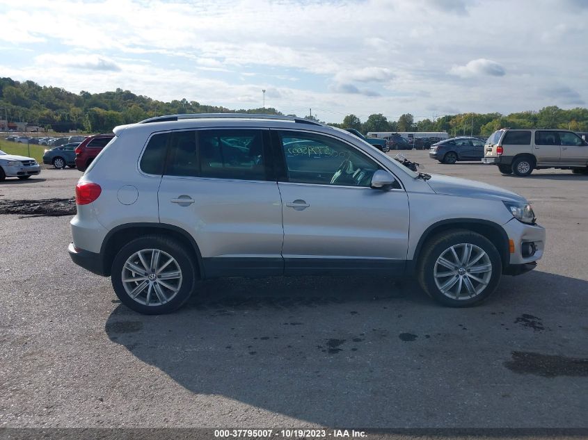 2016 VOLKSWAGEN TIGUAN SE - WVGAV7AXXGW607164