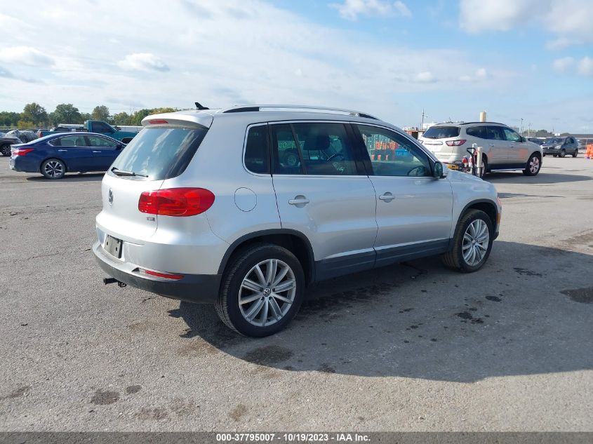 2016 VOLKSWAGEN TIGUAN SE - WVGAV7AXXGW607164