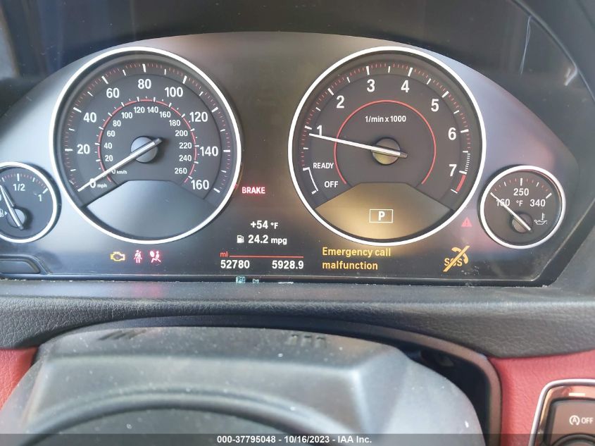 2016 BMW 435I XDRIVE WBA3T7C59G5A38098