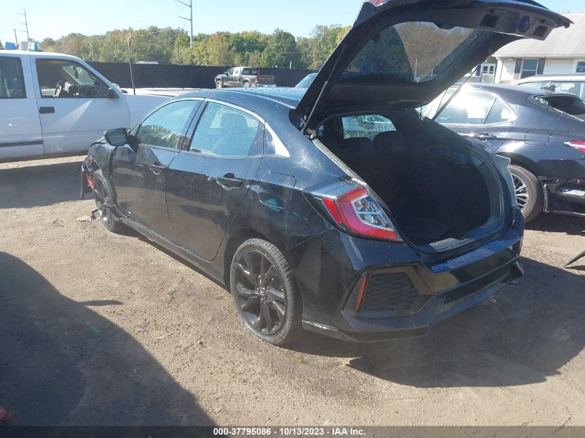 2017 HONDA CIVIC HATCHBACK LX - SHHFK7H20HU228207