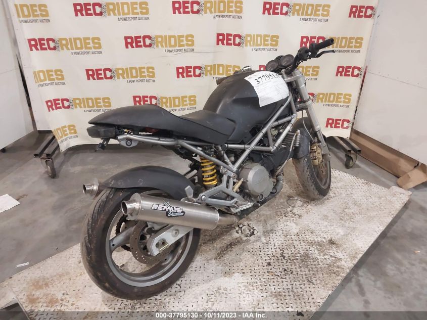 2003 DUCATI MONSTER 800 ZDM1RAAN23B035095