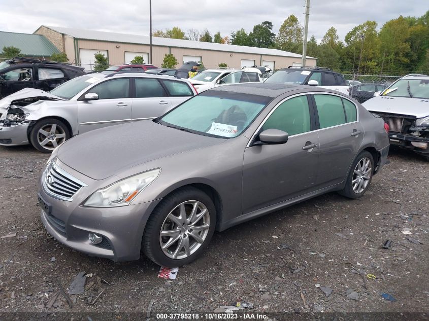2013 INFINITI G37 SEDAN X JN1CV6AR9DM354339