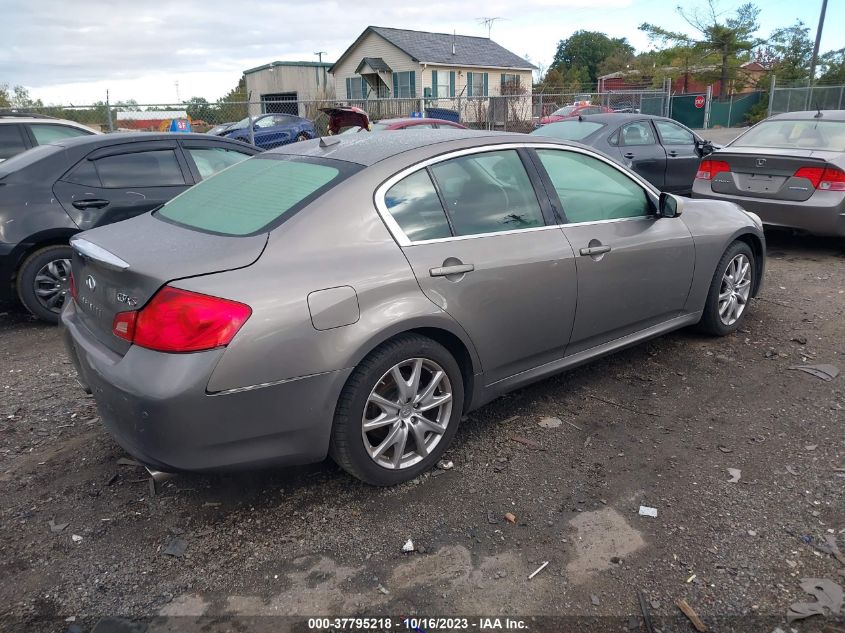 2013 INFINITI G37 SEDAN X JN1CV6AR9DM354339