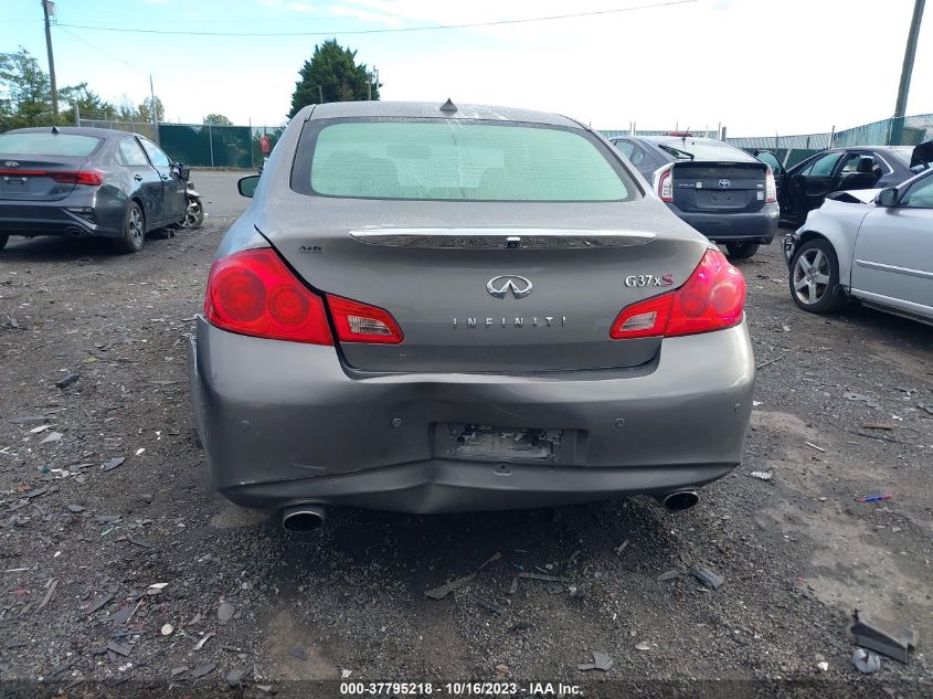2013 INFINITI G37 SEDAN X JN1CV6AR9DM354339